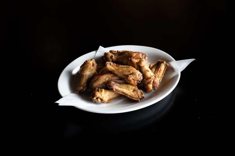 Wing feast combo with fries and drink